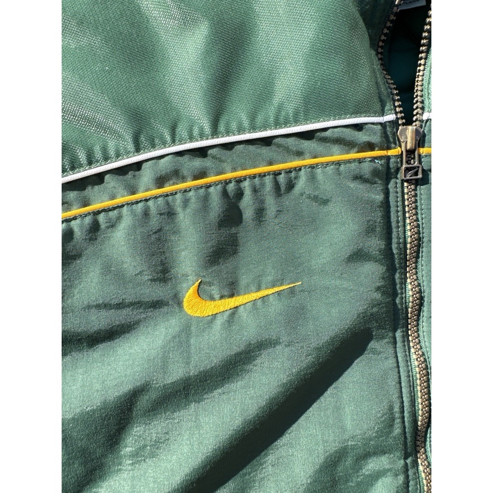 Vintage 90s Nike NFL Green Bay Packers Jacket XXL Team Pro Line Swoosh - Picture 5 of 16